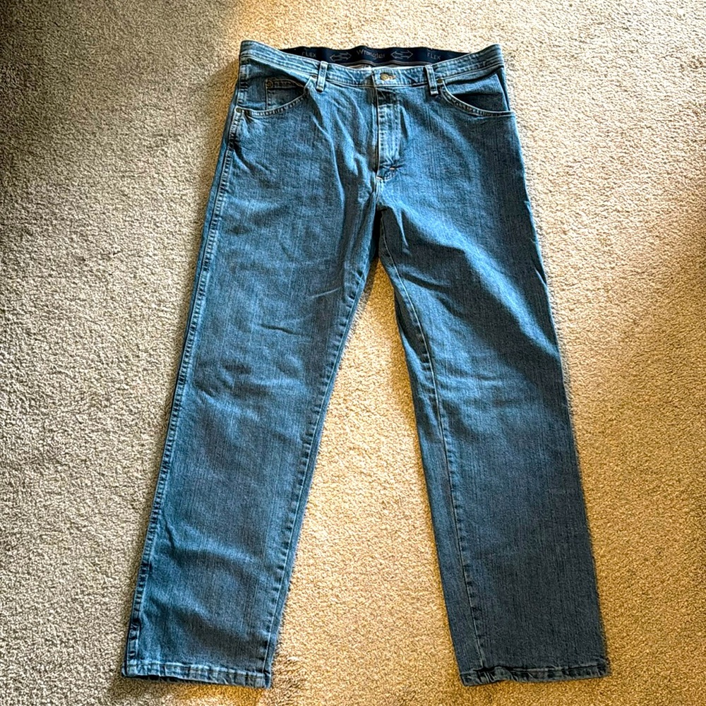 Wrangler flex waist jeans